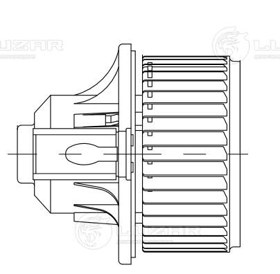 Electric Motor, interior blower