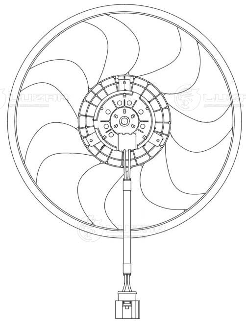 Fan, engine cooling