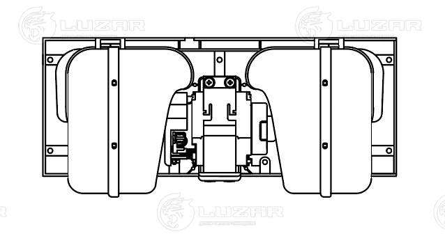 Electric Motor, interior blower