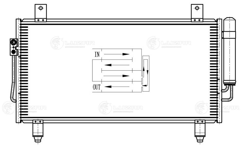 Condenser, air conditioning