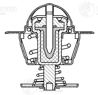 Thermostat, coolant