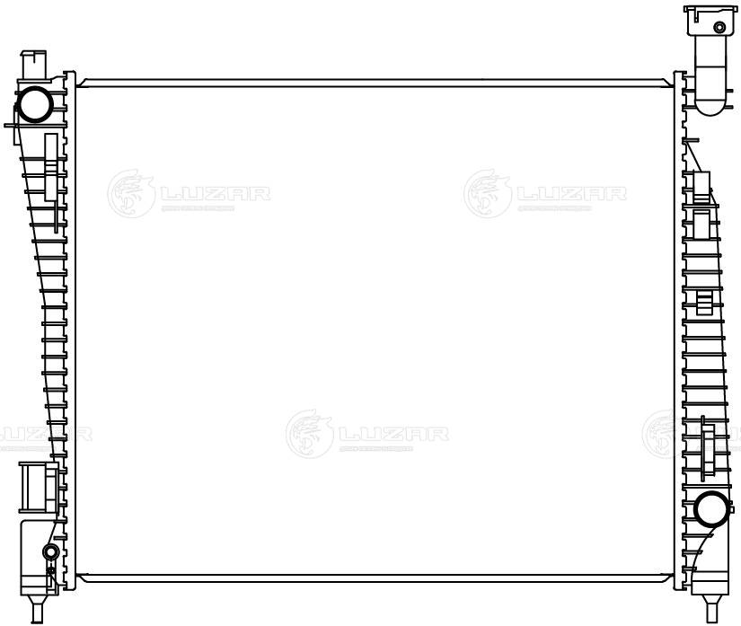 Radiator, engine cooling