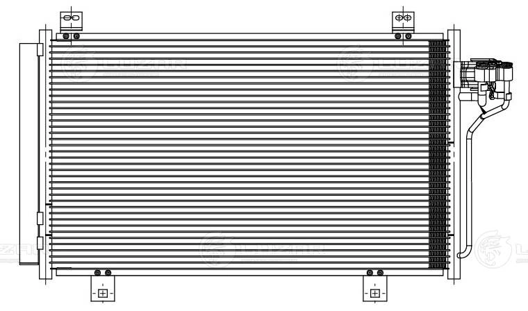 Condenser, air conditioning
