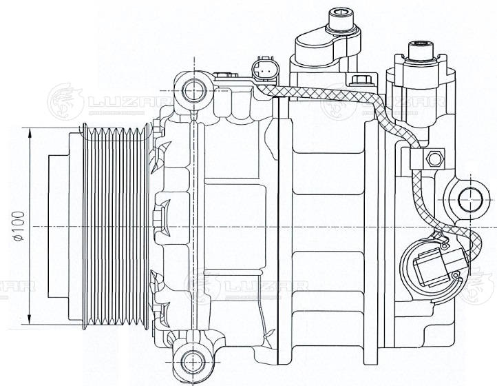 Compressor, air conditioning (LCAC 1506)