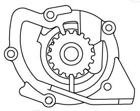 Water Pump, engine cooling