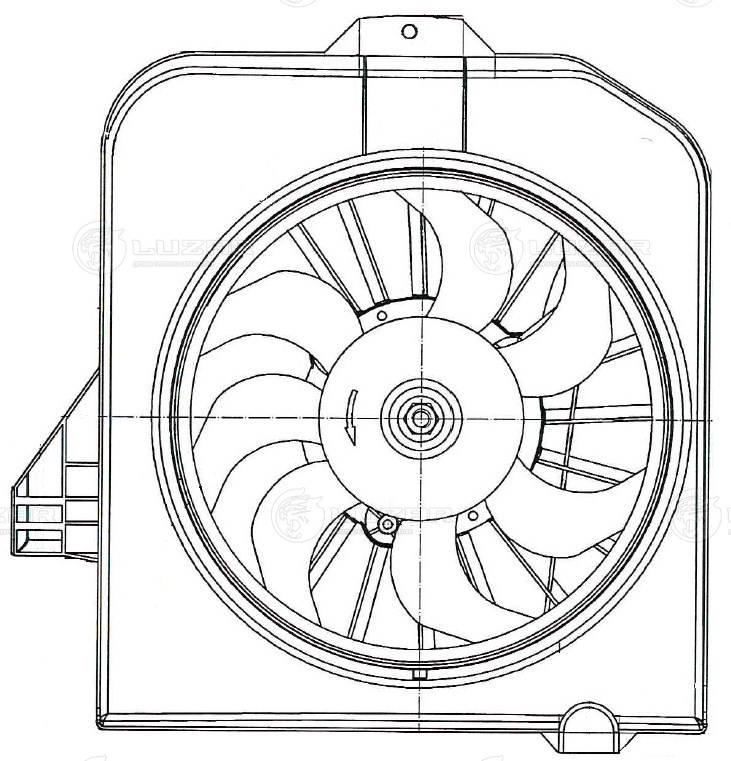 Fan, engine cooling