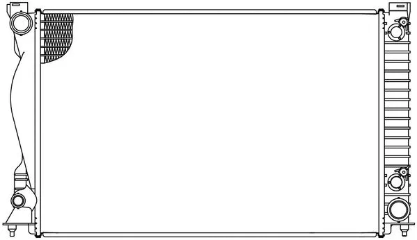 Radiator, engine cooling