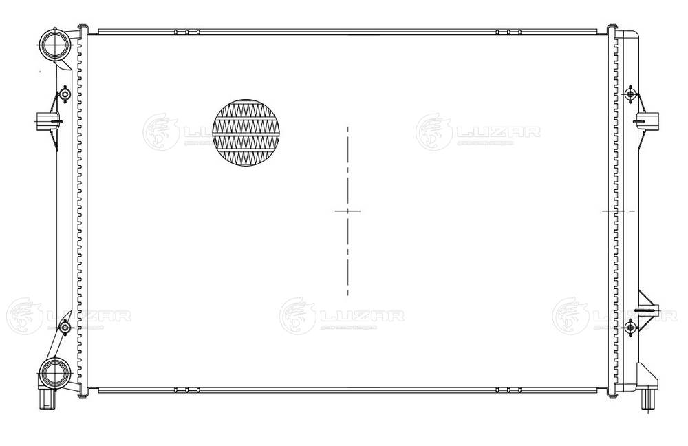 Radiator, engine cooling