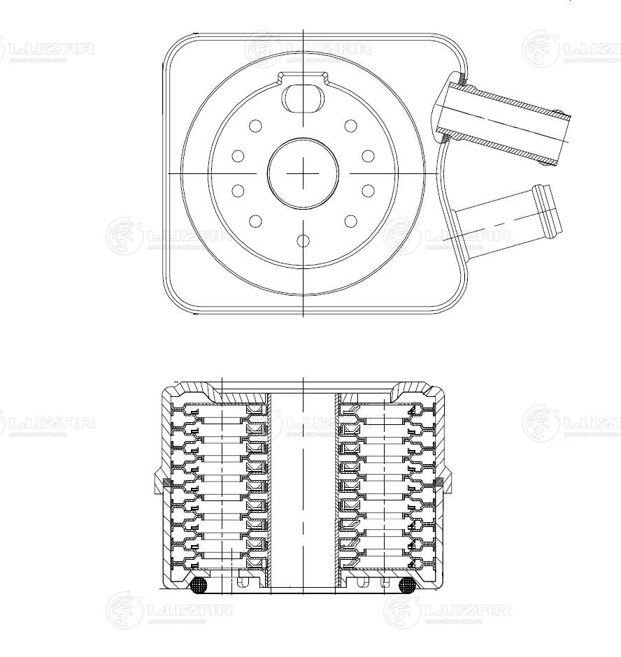 Oil Cooler, engine oil