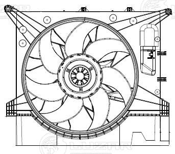 Fan, engine cooling
