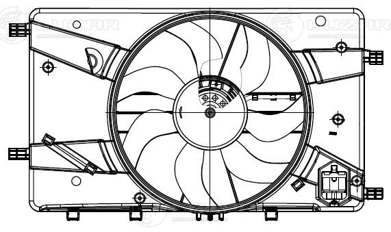 Fan, engine cooling
