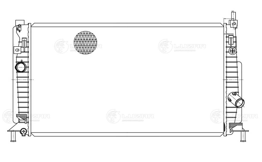 Radiator, engine cooling