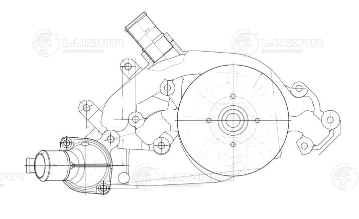 Water Pump, engine cooling