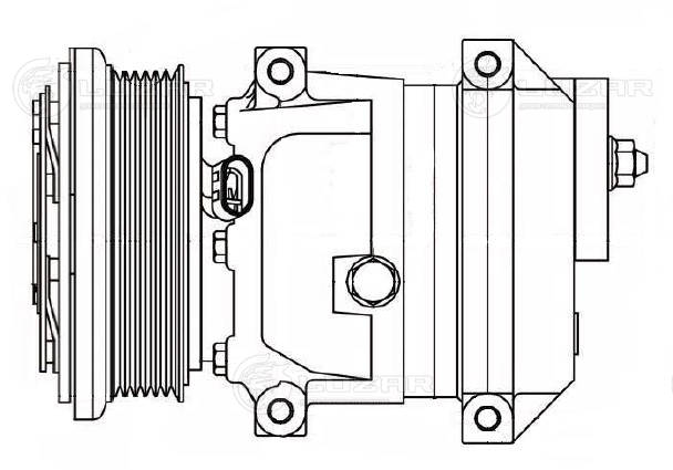 Compressor, air conditioning
