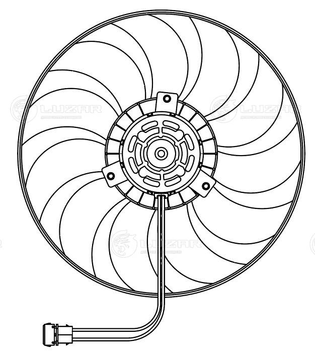 Fan, engine cooling