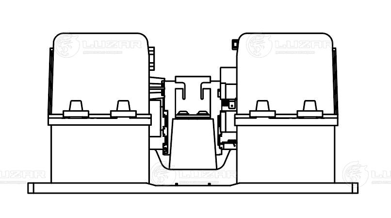 Electric Motor, interior blower
