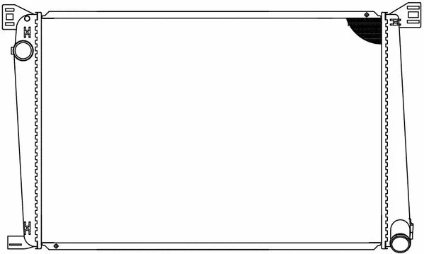 Radiator, engine cooling