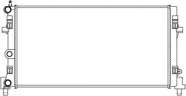 Radiator, engine cooling