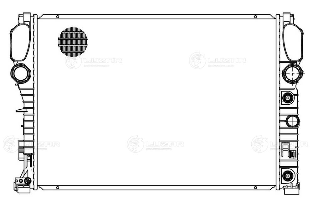 Radiator, engine cooling