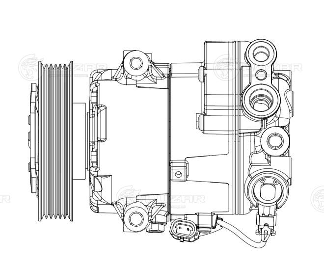 Compressor, air conditioning