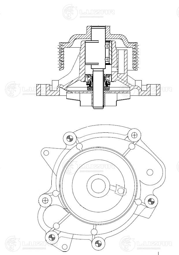 Water Pump, engine cooling
