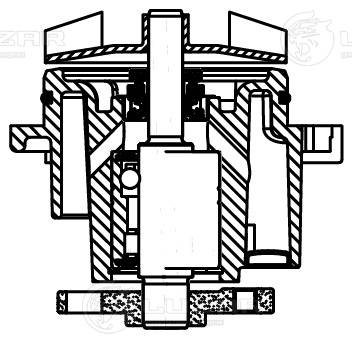 Water Pump, engine cooling (LWP 1017)
