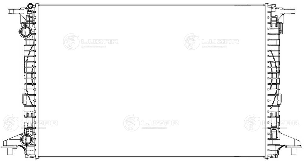 Radiator, engine cooling