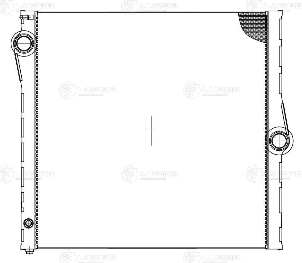 Radiator, engine cooling