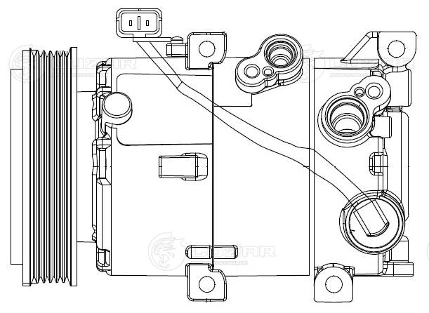 Compressor, air conditioning