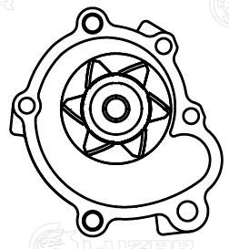 Water Pump, engine cooling