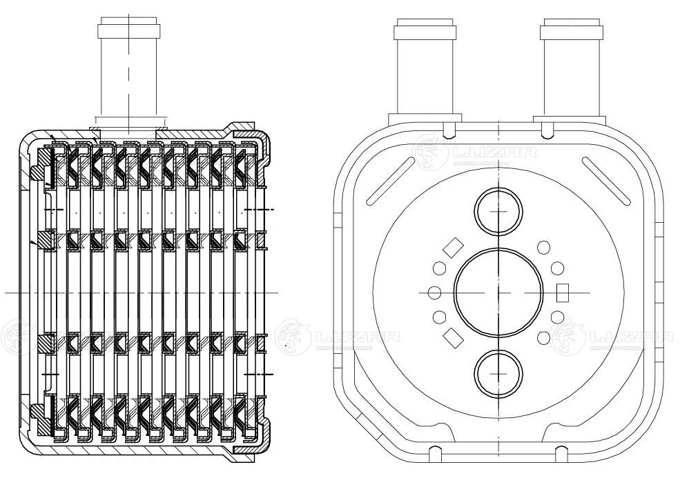Oil Cooler, engine oil
