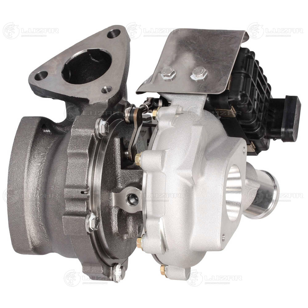 Pressure converter, turbocharger
