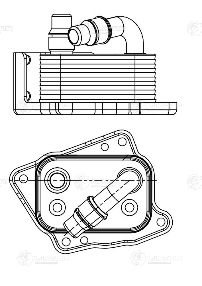 Oil Cooler, engine oil