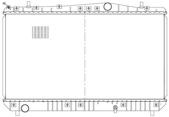 Radiator, engine cooling