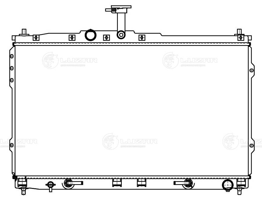 Radiator, engine cooling