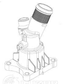 Thermostat, coolant (LT 1016)