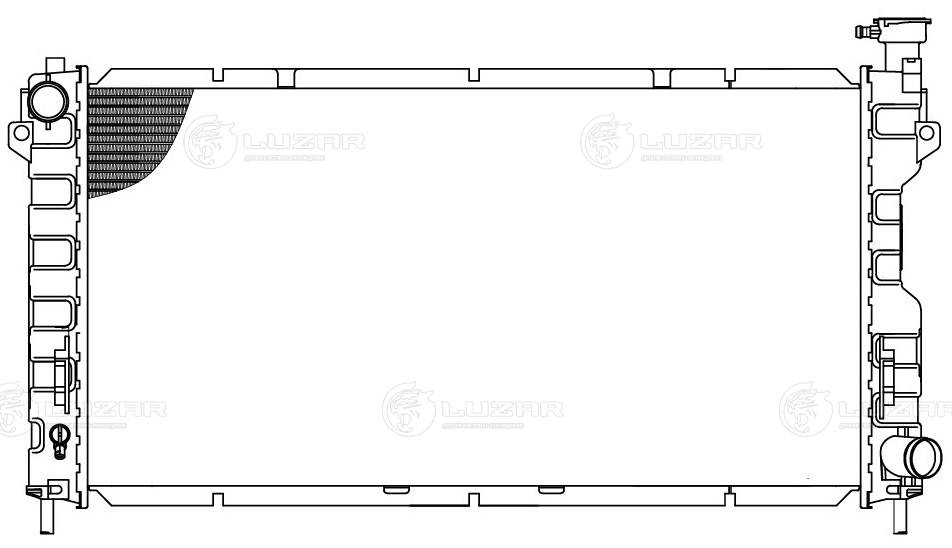 Radiator, engine cooling