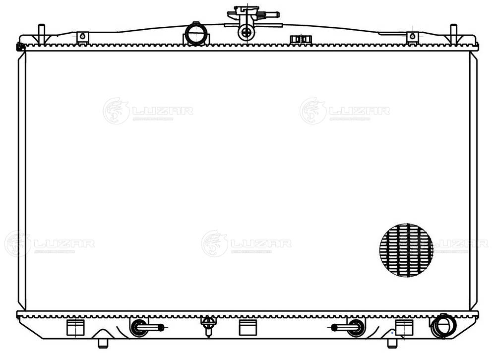 Radiator, engine cooling