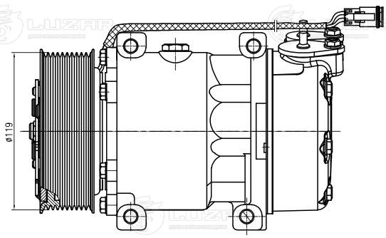 Compressor, air conditioning