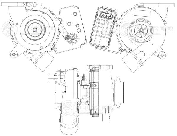 Supercharger, charging