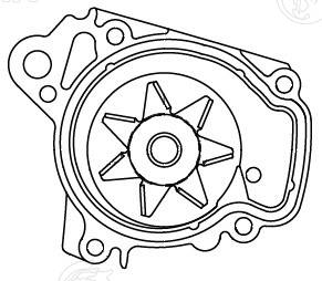 Water Pump, engine cooling