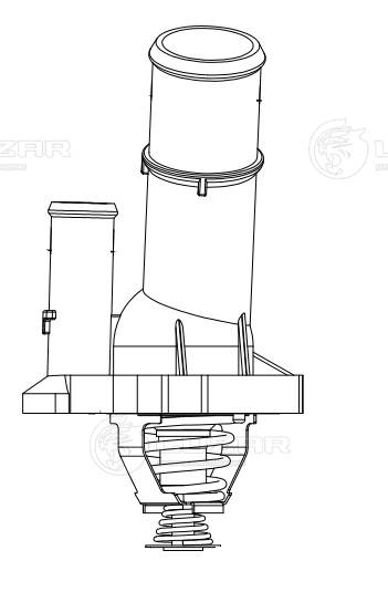Thermostat, coolant