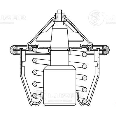 Thermostat, coolant