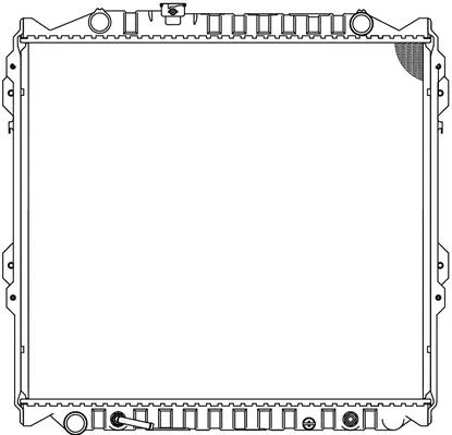 Radiator, engine cooling