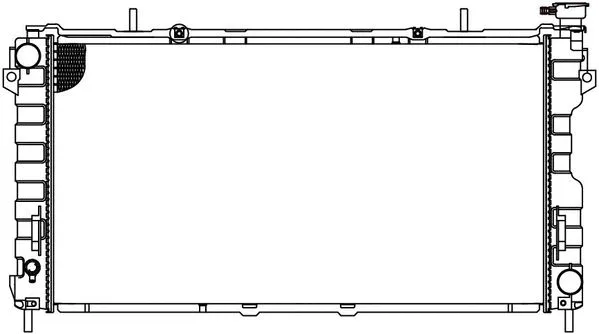 Radiator, engine cooling