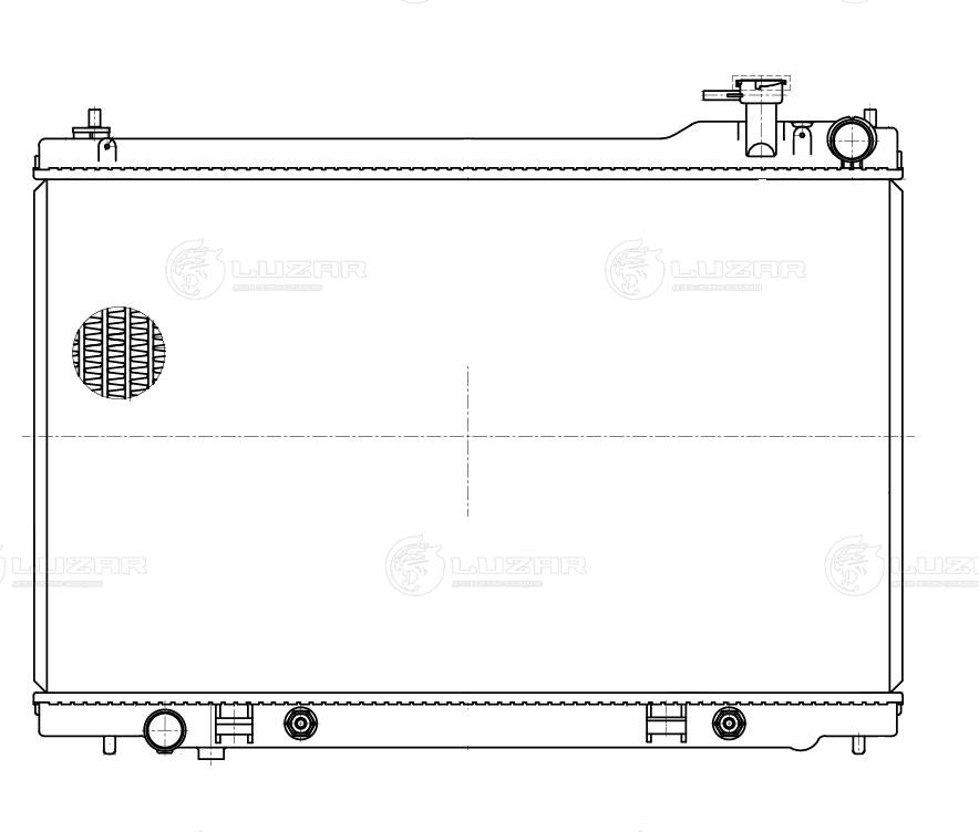 Radiator, engine cooling