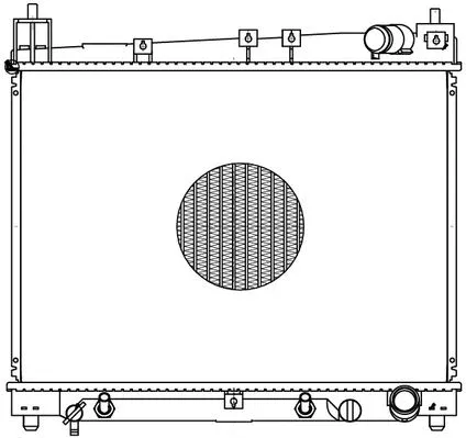 Radiator, engine cooling (LRc 1907)
