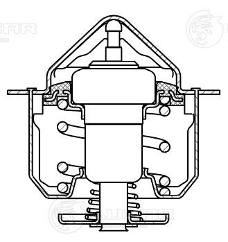 Thermostat, coolant