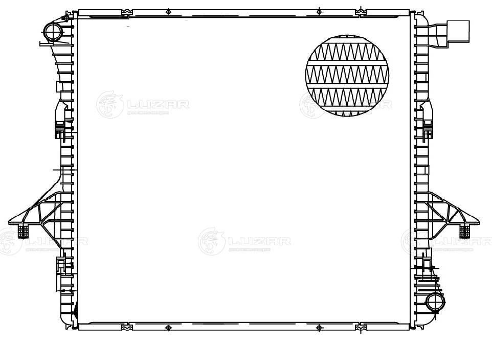 Radiator, engine cooling