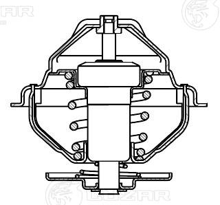 Thermostat, coolant